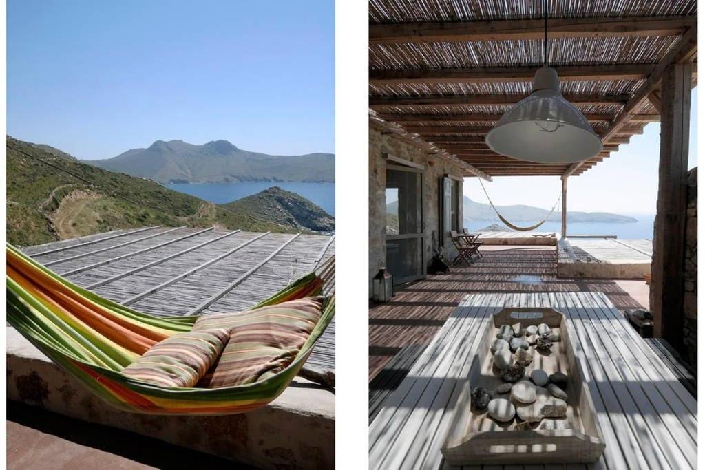 Snake House 180 Sea View - Serifians Residences Vayiá Dış mekan fotoğraf