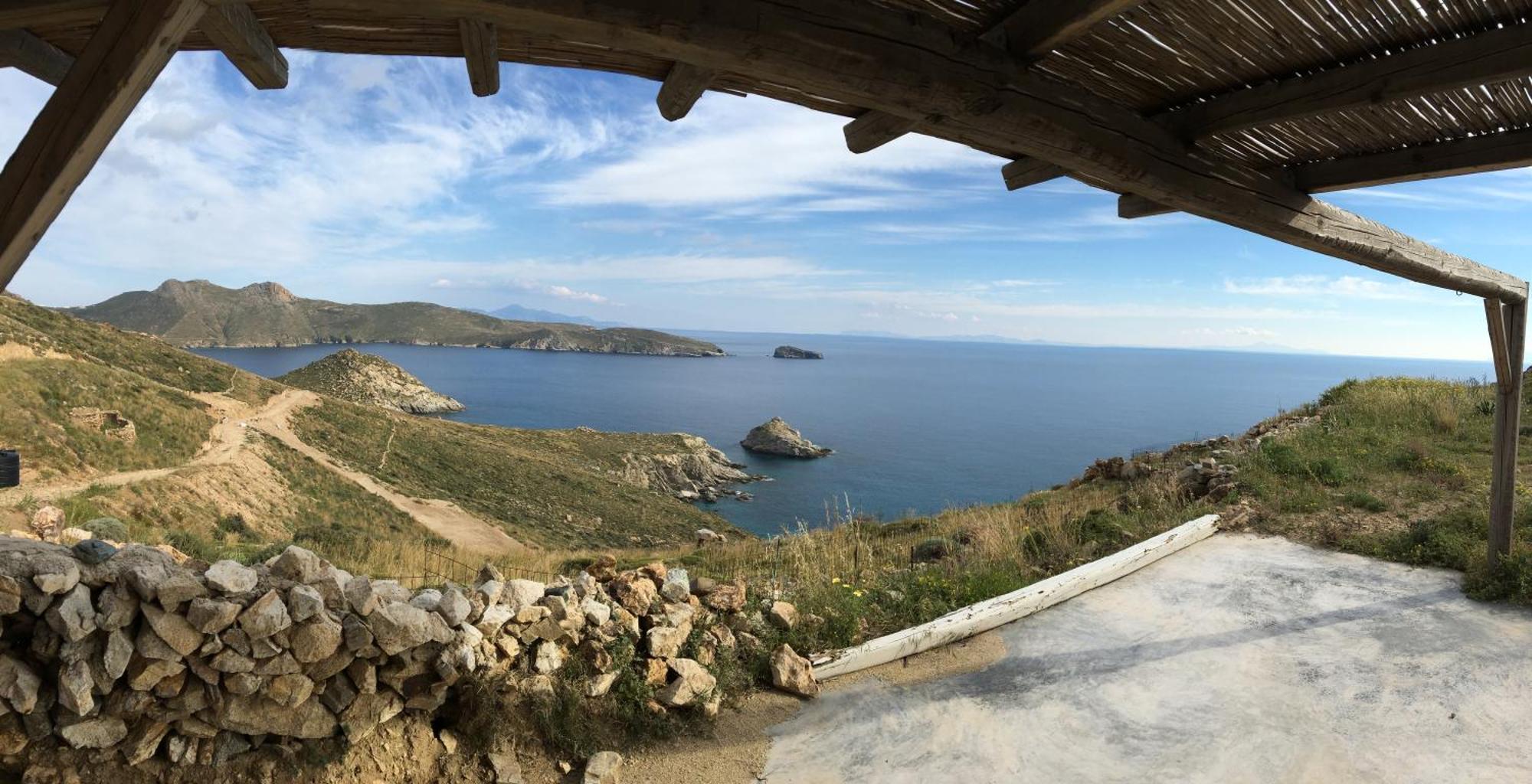 Snake House 180 Sea View - Serifians Residences Vayiá Dış mekan fotoğraf